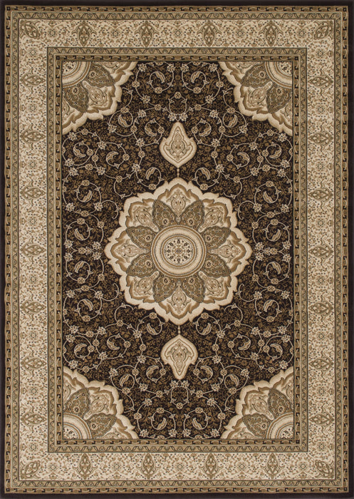 American cover design / Persian weavers Elegance 206 Chocolate Rug