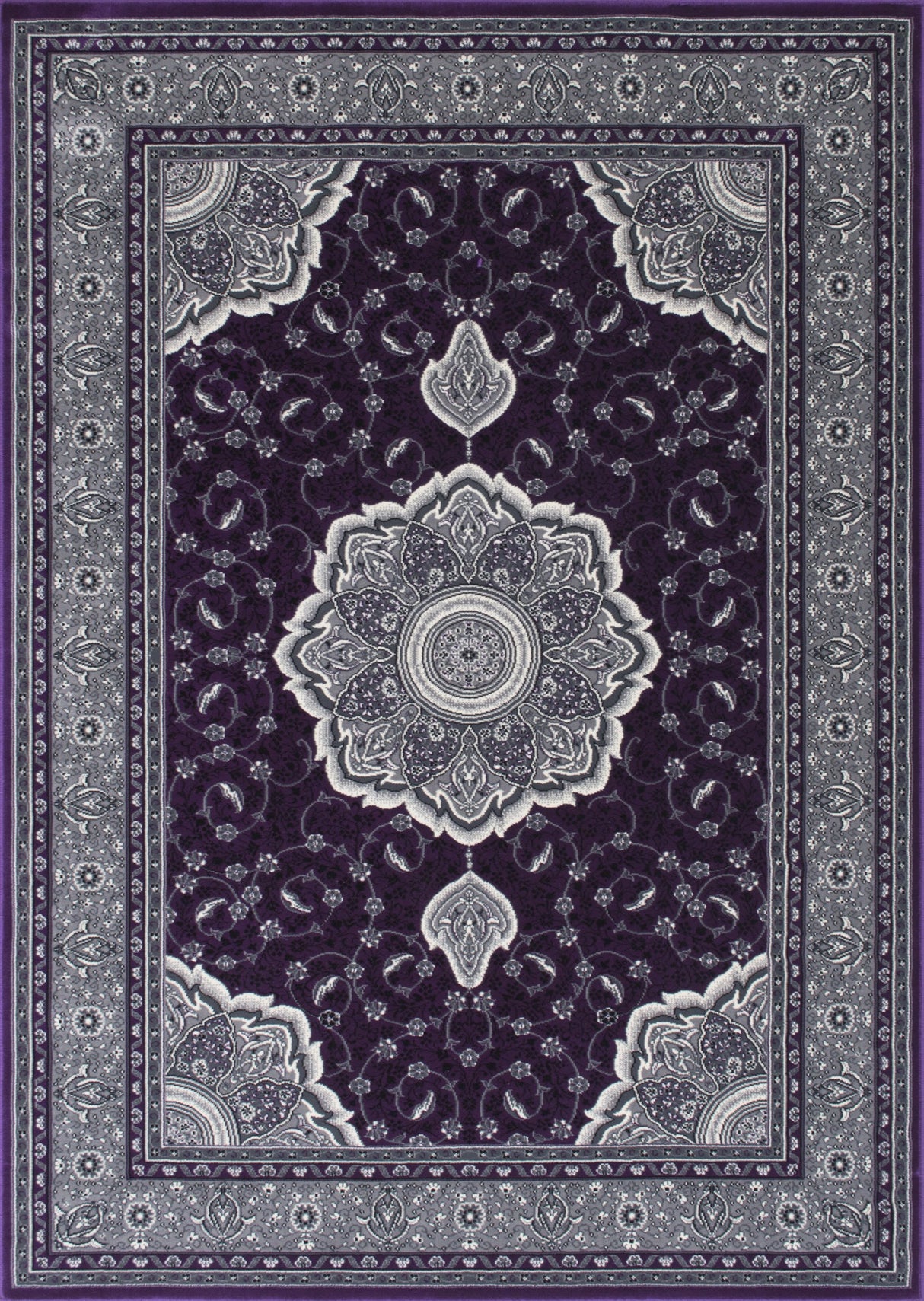 Elegance 206 Raspberry Rug