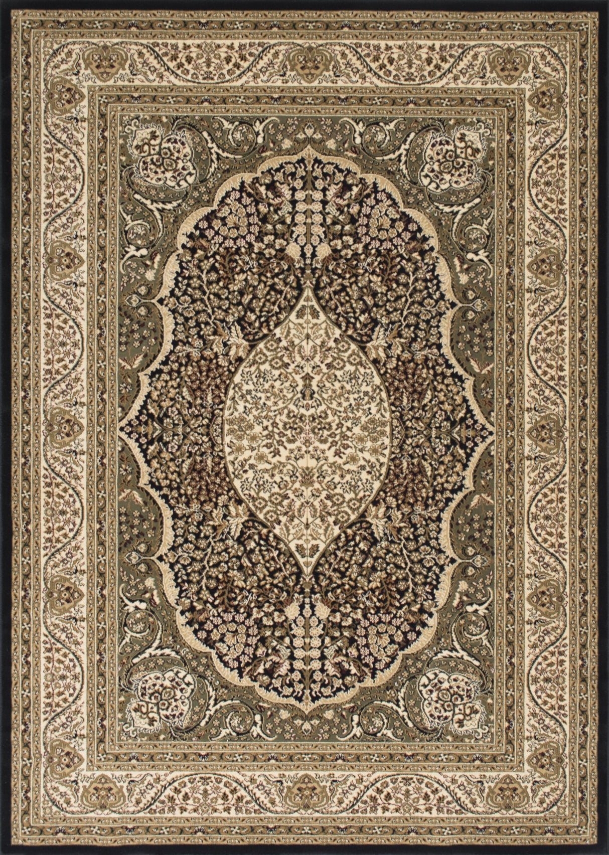 Elegance 207 Black Rug