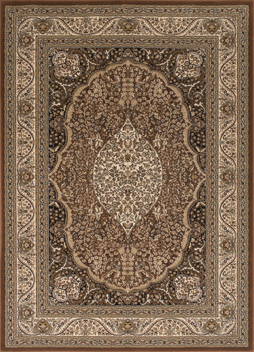 American cover design / Persian weavers Elegance 207 Brown Rug