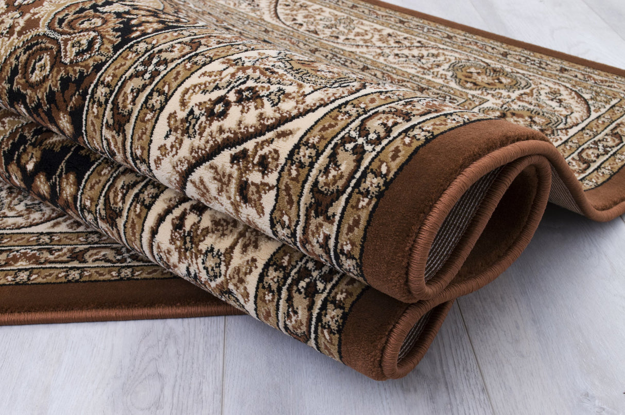 Elegance 207 Brown Rug