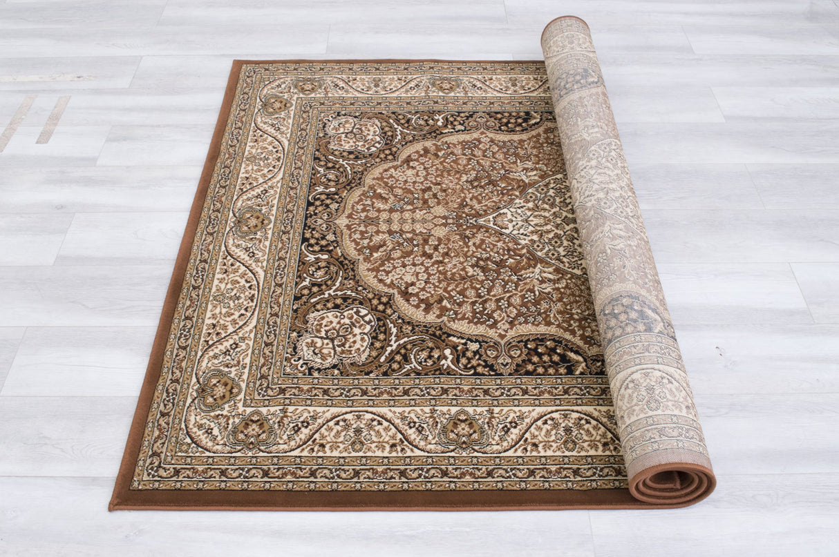 Elegance 207 Brown Rug