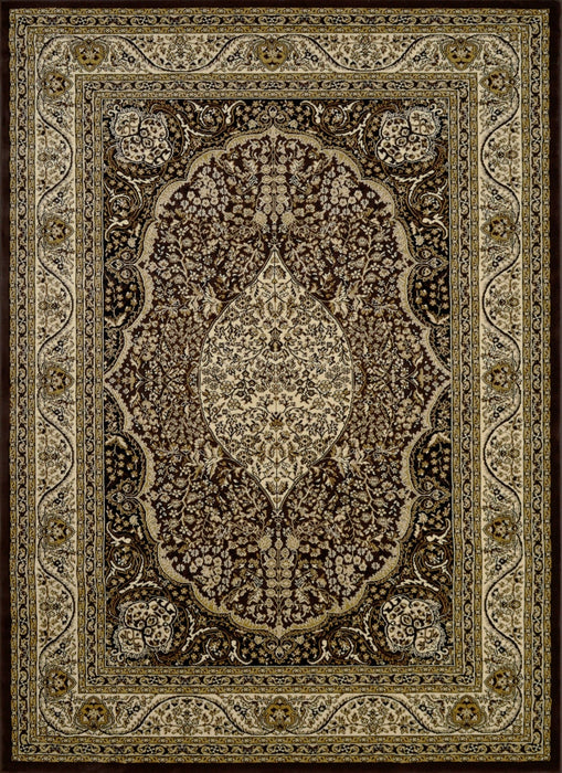 American cover design / Persian weavers Elegance 207 Chocolate Rug