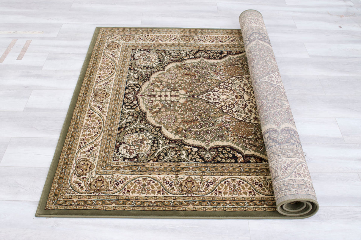 Elegance 207 Sage Green Rug