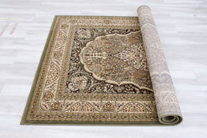 Elegance 207 Sage Green Rug