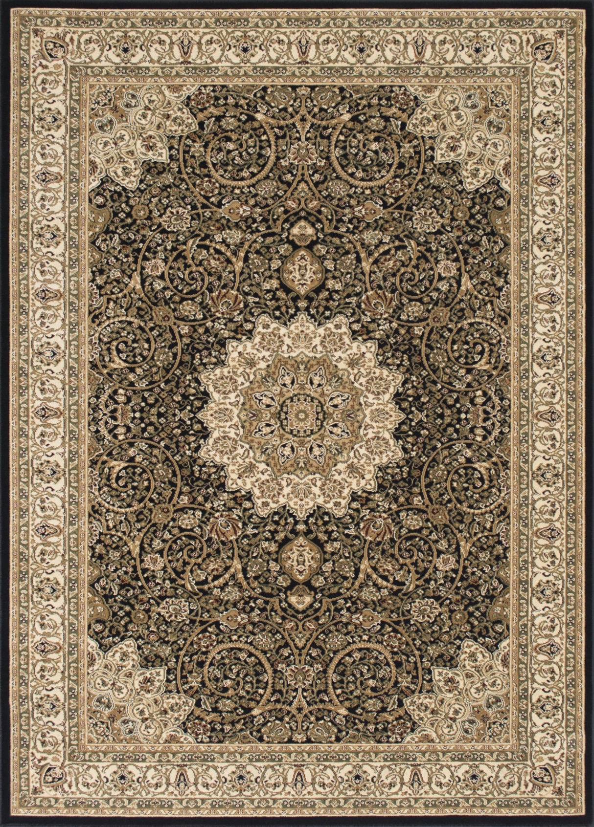 Elegance 208 Black Rug