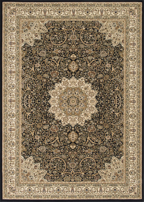 American cover design / Persian weavers Elegance 208 Black Rug