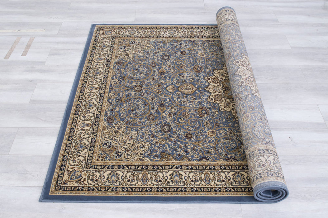 American cover design / Persian weavers Elegance 208 Sky Blue Rug