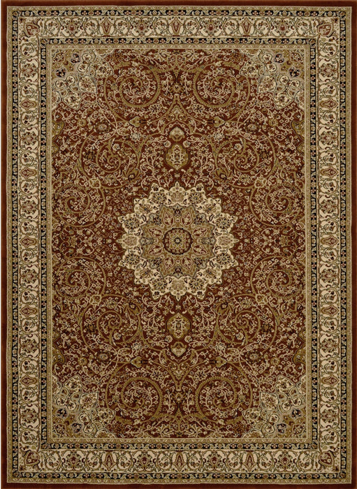 American cover design / Persian weavers Elegance 208 Brown Rug