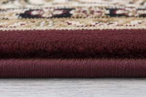 Elegance 208 Burgundy Rug