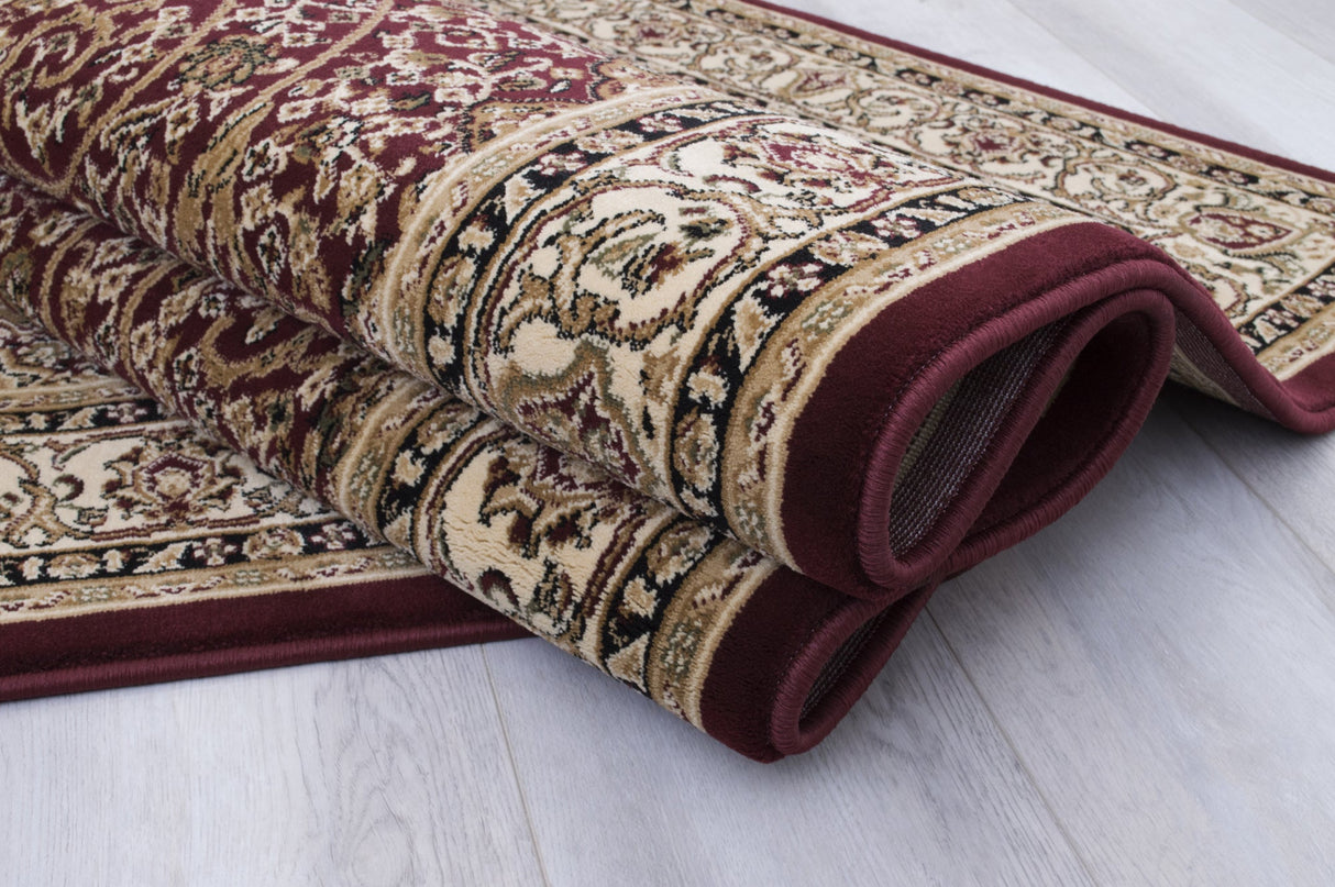 Elegance 208 Burgundy Rug