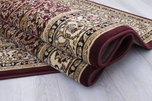 Elegance 208 Burgundy Rug