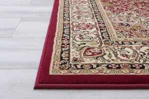 Elegance 208 Red Rug