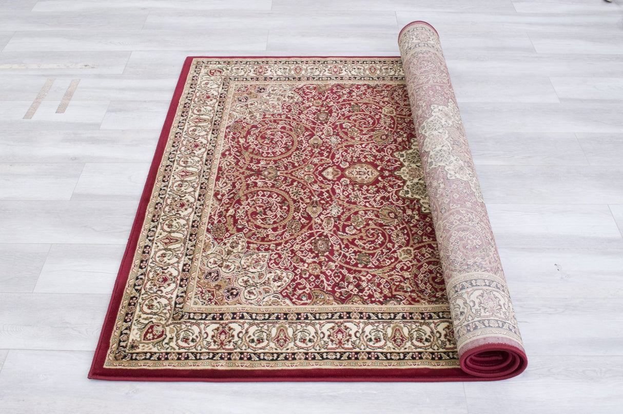 Elegance 208 Red Rug