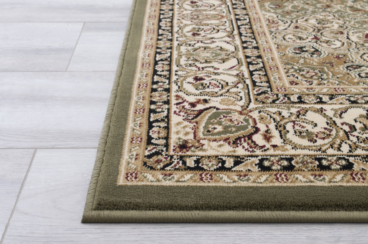 Elegance 208 Sage Green Rug