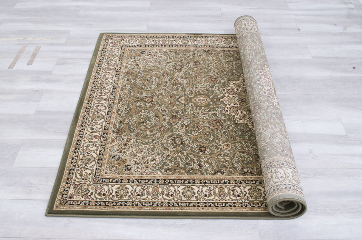 Elegance 208 Sage Green Rug