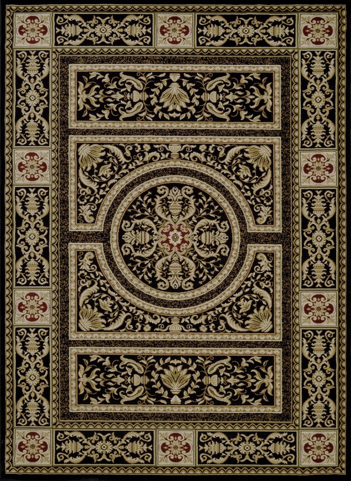 Elegance 215 Black Rug
