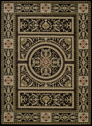 Elegance 215 Black Rug