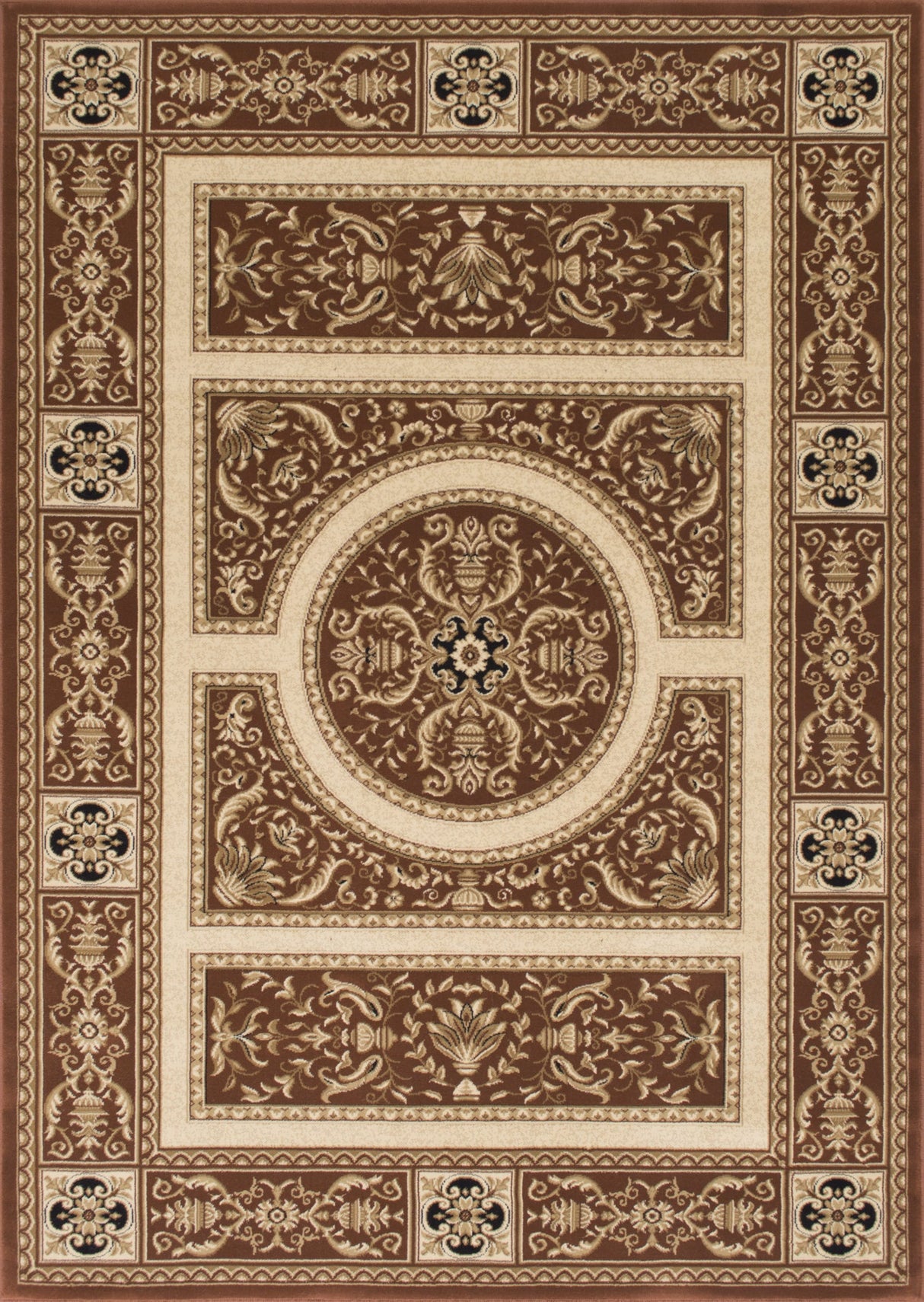 Elegance 215 Brown Rug
