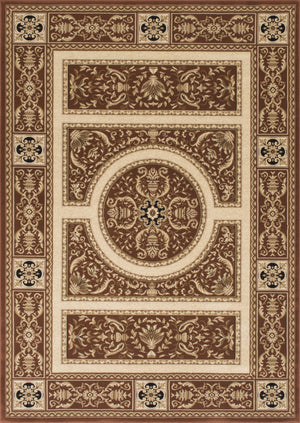 Elegance 215 Brown Rug