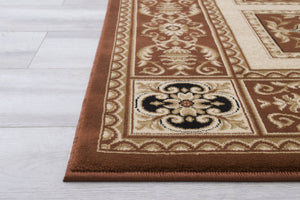 Elegance 215 Brown Rug