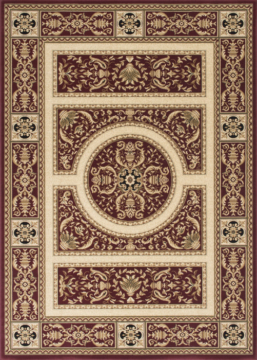 American cover design / Persian weavers Elegance 215 Burgundy Rug