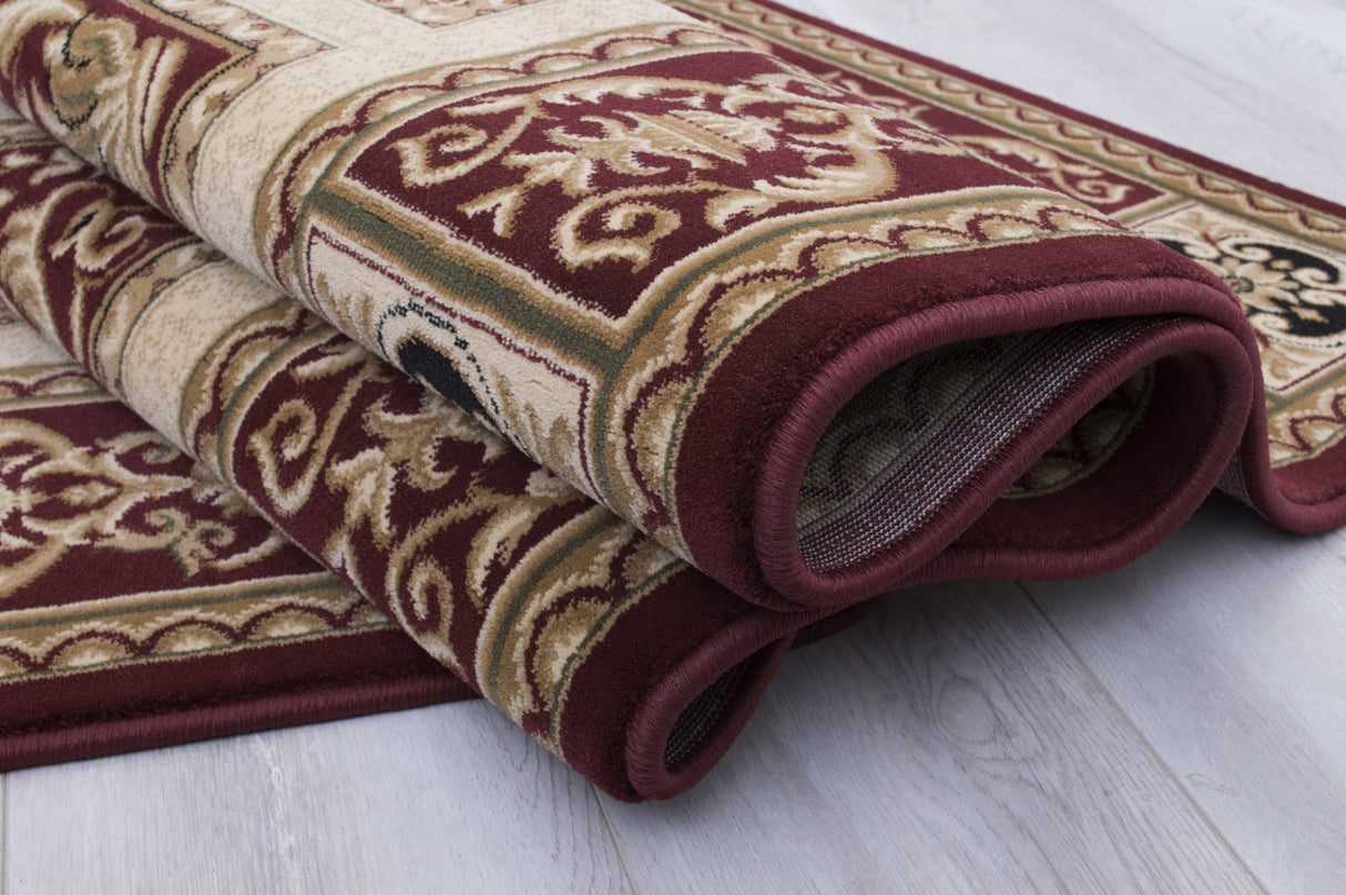 Elegance 215 Burgundy Rug