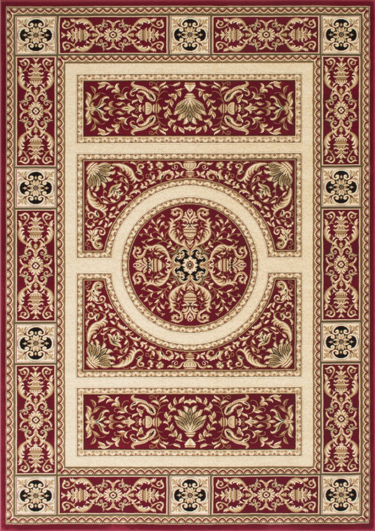 Elegance 215 Red Rug
