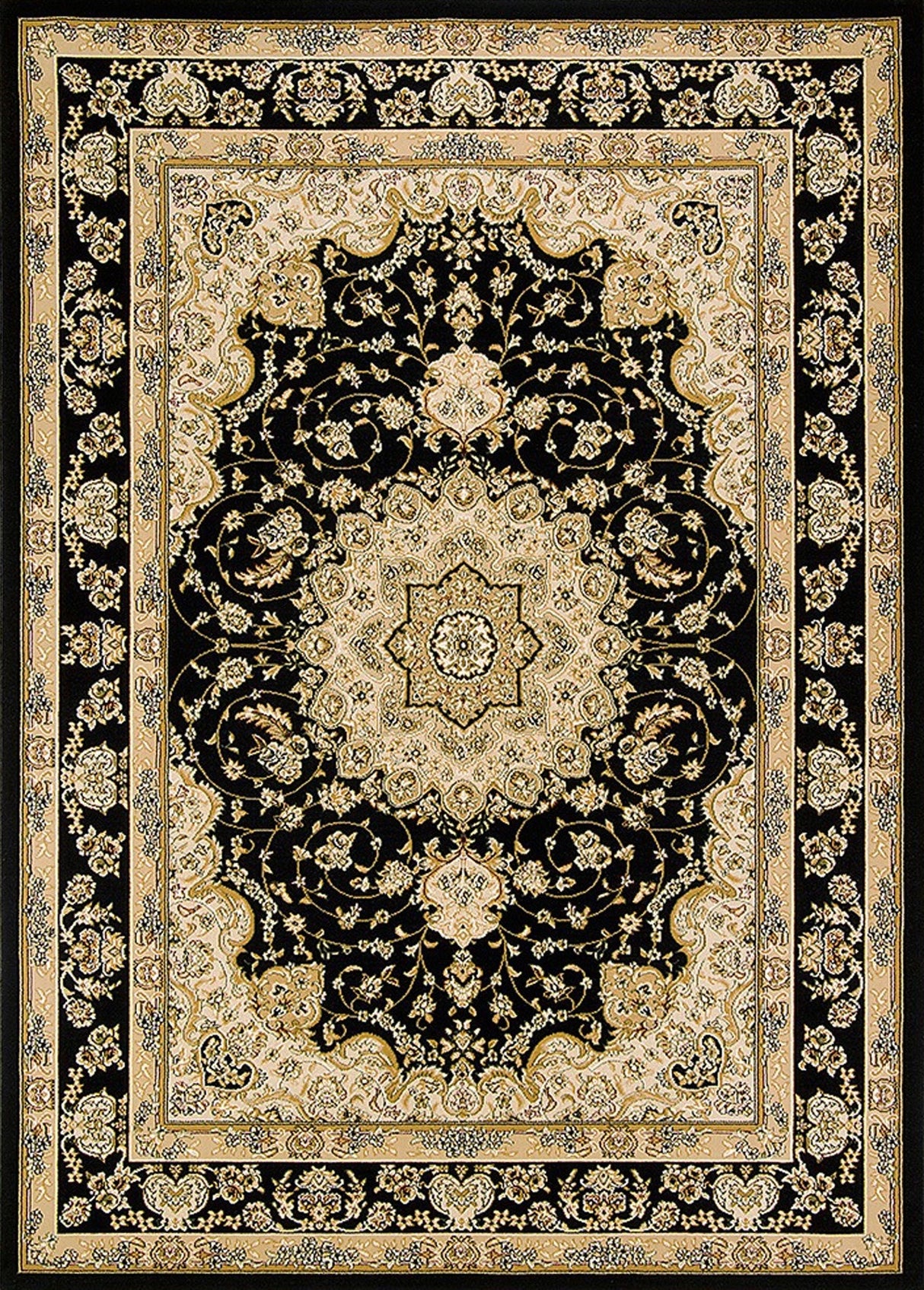 Elegance 217 Black Rug