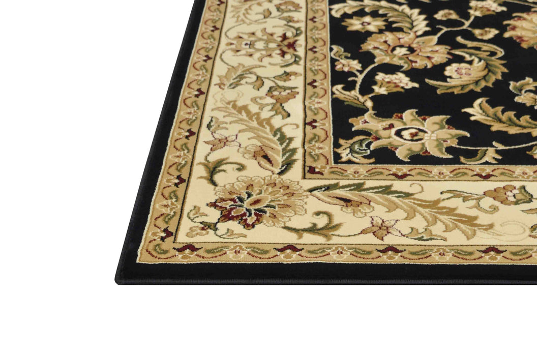 American cover design / Persian weavers Elegance 220 Black Rug