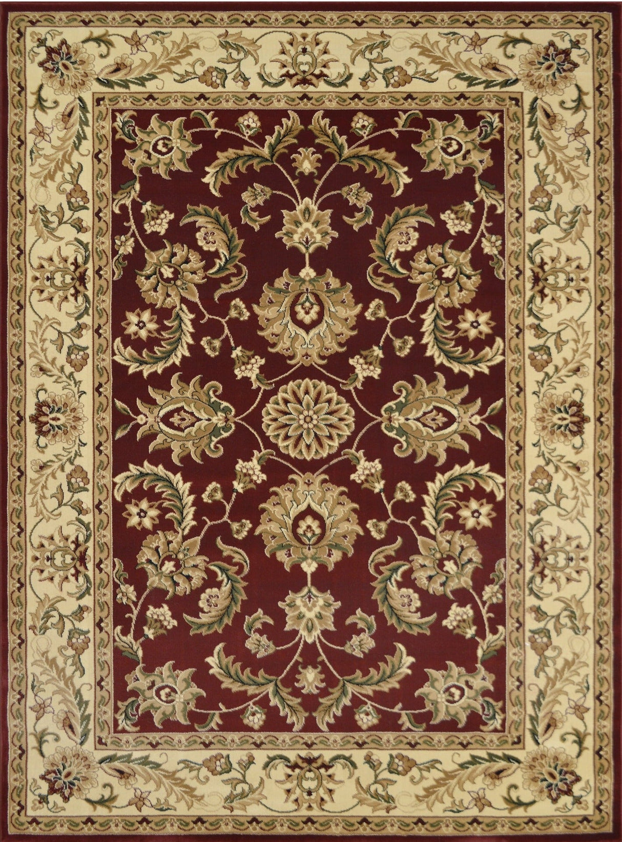 Elegance 220 Burgundy Rug
