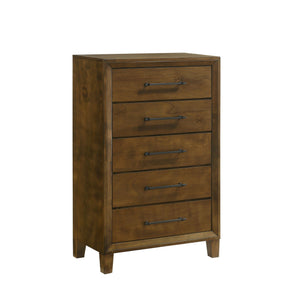 Ballard - 5 Drawer Chest - Walnut