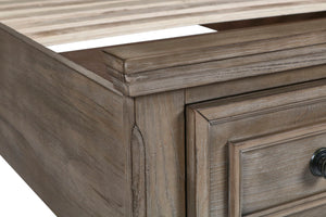 Allegra - 3/3 Twin Headboard - Pewter