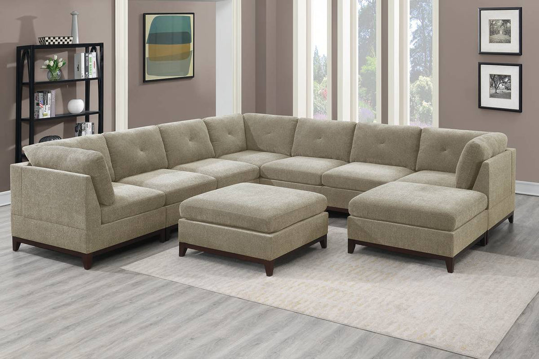 9-Pcs Sectional Modular Set