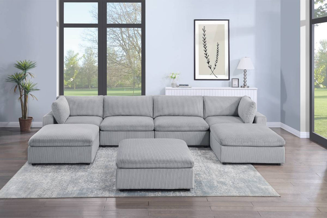 7-Pcs Sectional Modular Set