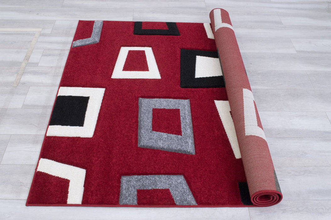 American cover design / Persian weavers Hollywood 280 Red Rug