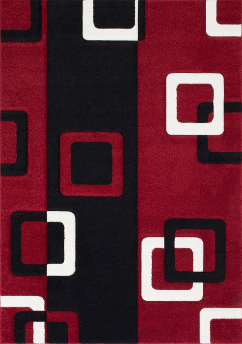 American cover design / Persian weavers Hollywood 282 Red Rug