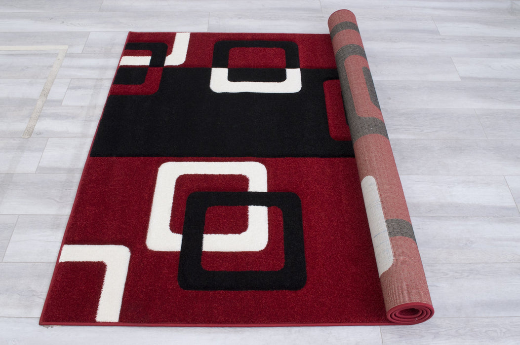 American cover design / Persian weavers Hollywood 282 Red Rug