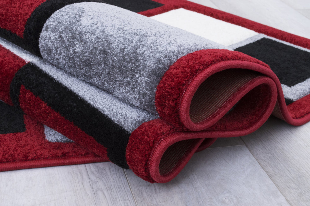 Hollywood 283 Red Rug