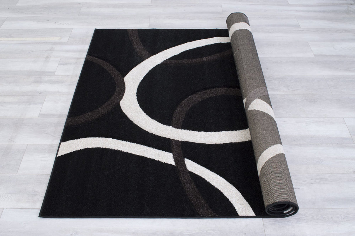 Hollywood 286 Black Rug
