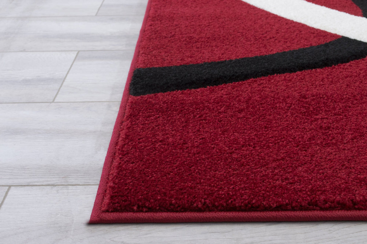 Hollywood 286 Red Rug