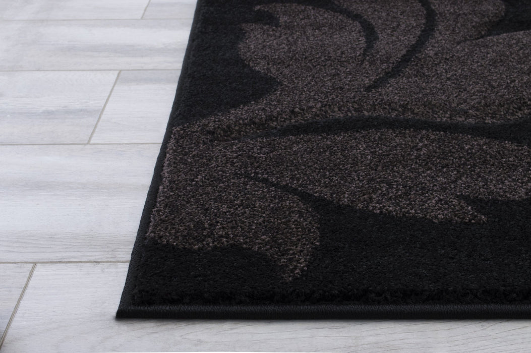 American cover design / Persian weavers Hollywood 288 Black Rug