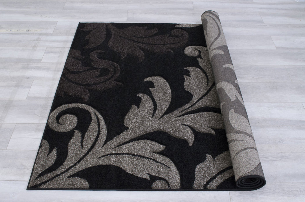 American cover design / Persian weavers Hollywood 288 Black Rug