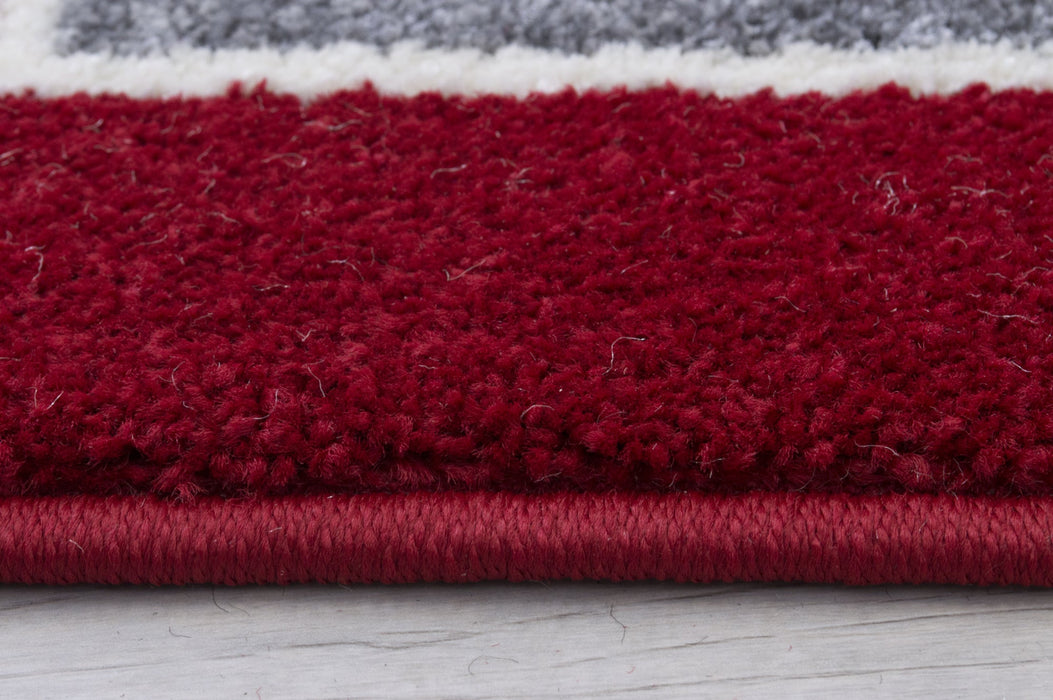 American cover design / Persian weavers Hollywood 289 Red Rug