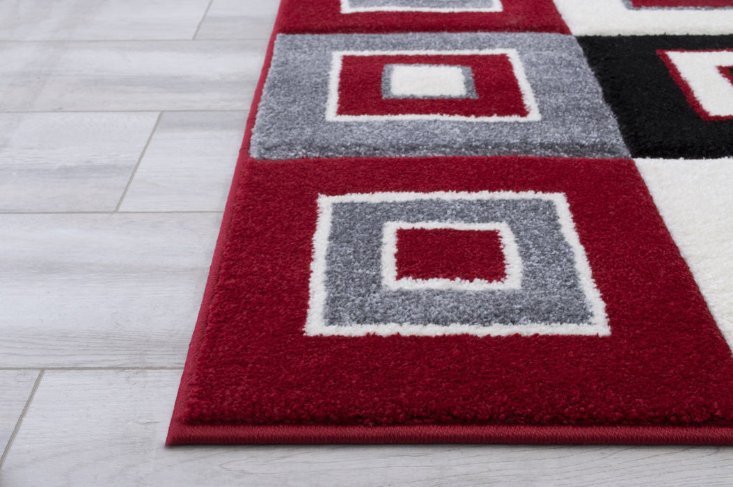 American cover design / Persian weavers Hollywood 289 Red Rug