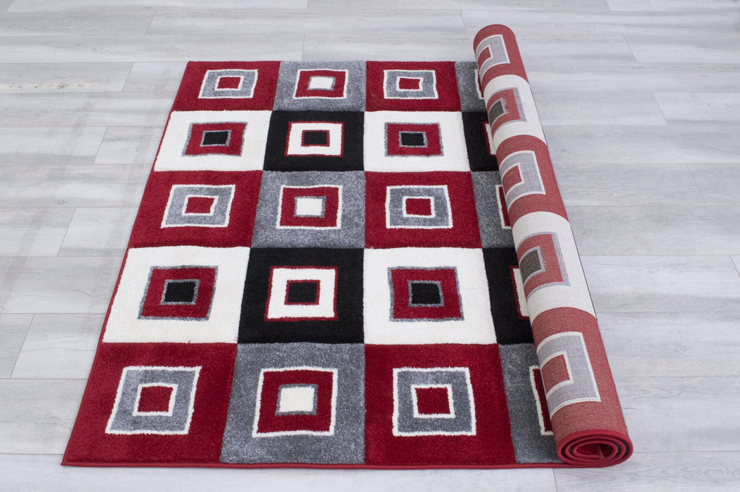 American cover design / Persian weavers Hollywood 289 Red Rug