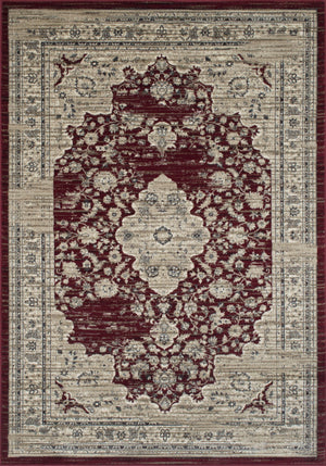 Hudson 1093 Burgundy Rug