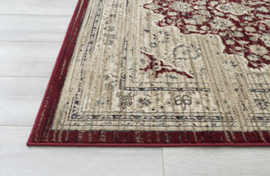 Hudson 1093 Burgundy Rug