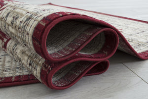 Hudson 1093 Burgundy Rug