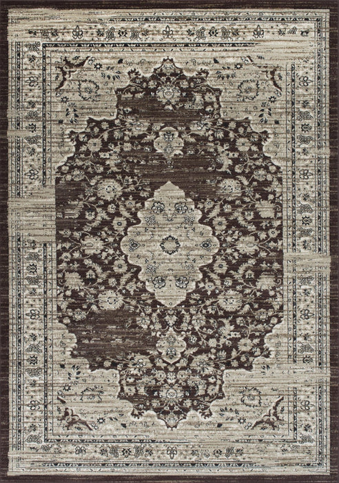 American cover design / Persian weavers Hudson 1093 Espresso Rug